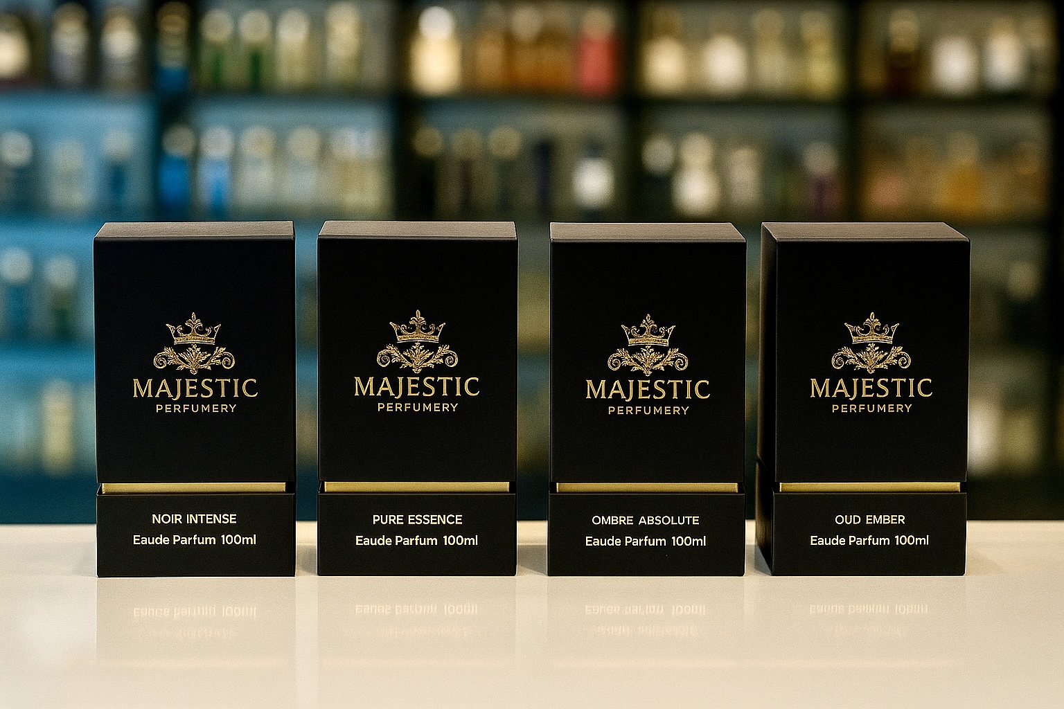 Majestic Perfumery boxed collection